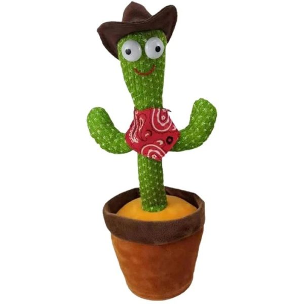 Dancing Cactus Toy With Hat