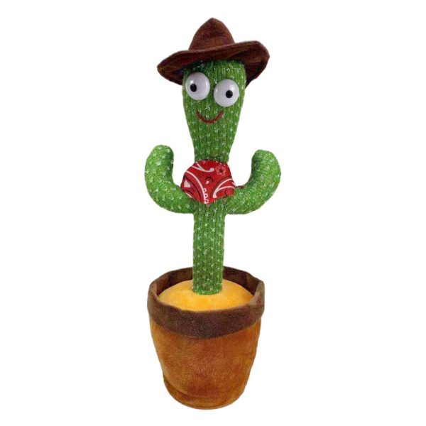 Dancing Cactus Toy With Hat